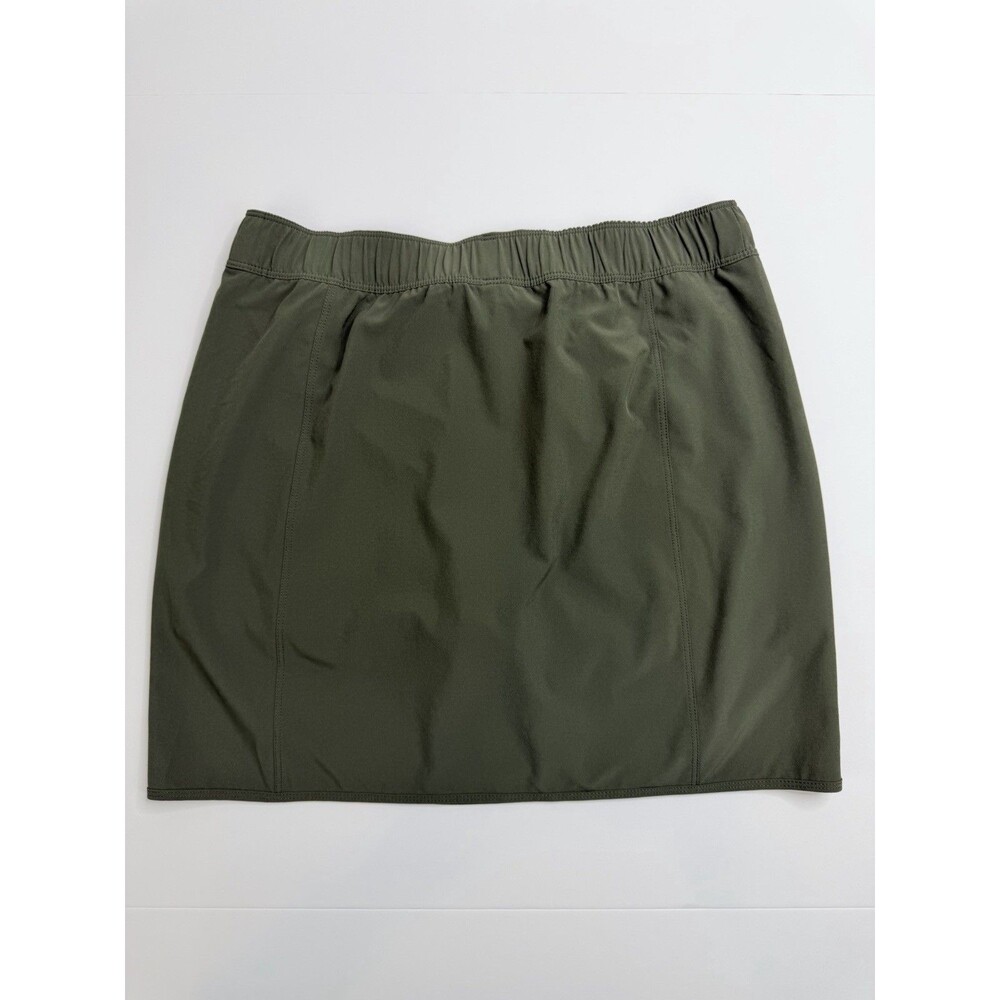 Patagonia Skort Womens Medium Green Hiking Outdoor Athletic Skirt Shorts - Picture 2 of 7